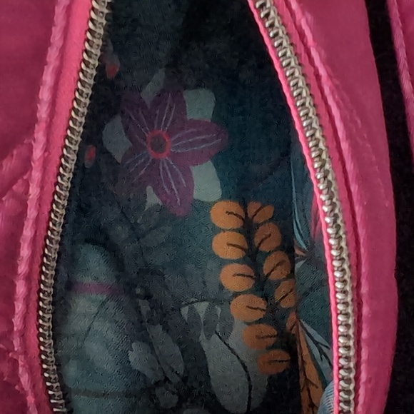 Lug Curtsy Mini Metallic Orchid Crossbody Bag. - Picture 7 of 13